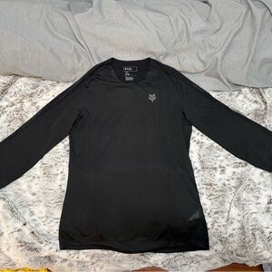 Fox Black Long Sleeve Men's Jersey